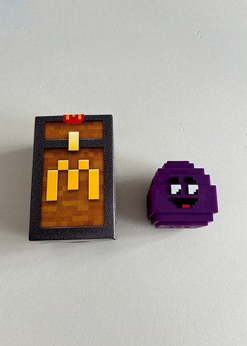 Minecraft Mcdonalds Grimace Egg Oyuncak
