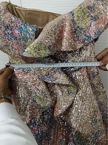 Sünnet annesi olarak kullanıldı   özel yapım 1 kere giyildi - Görsel 5