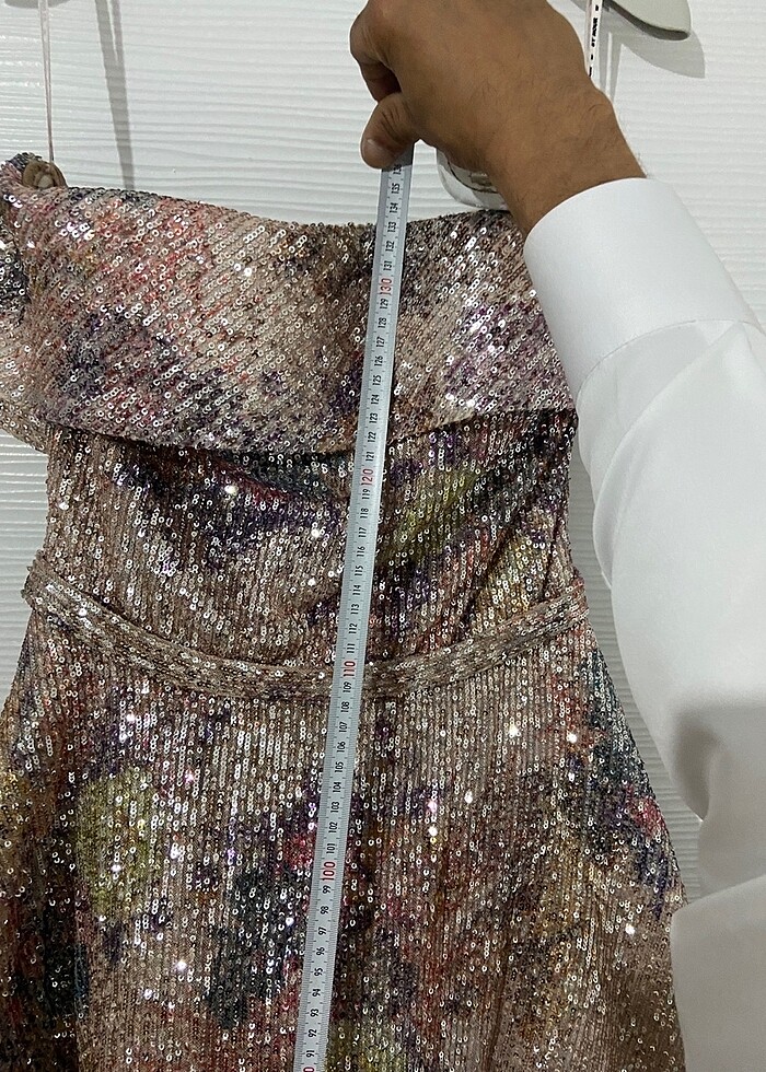 Sünnet annesi olarak kullanıldı   özel yapım 1 kere giyildi - Görsel 3