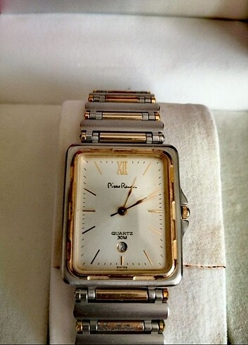  Beden altın Renk Pierre Renoir swiss made dress watch