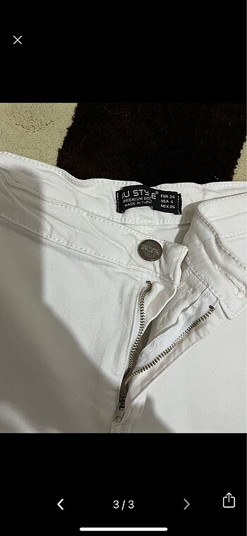 26 Beden kot pantolon