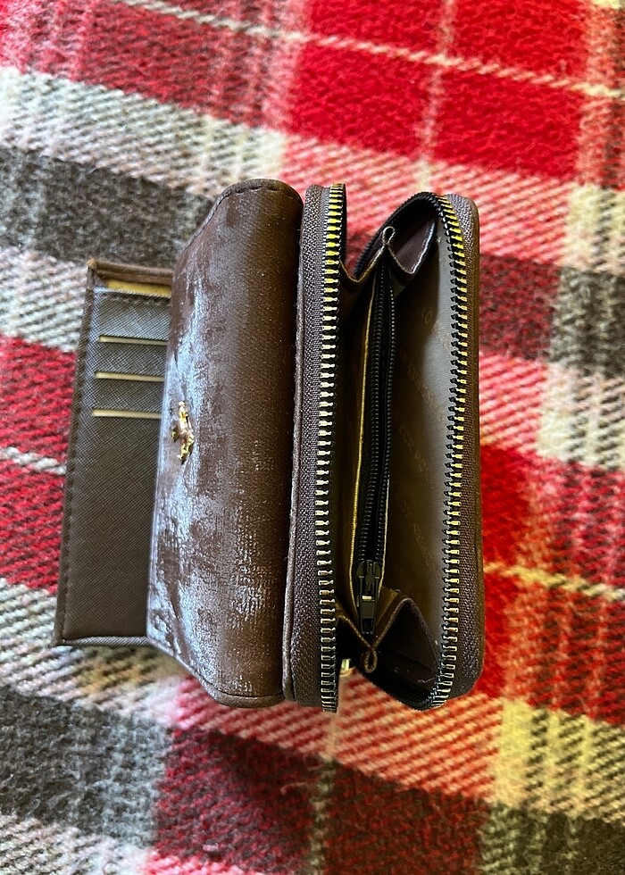 Kahverengi cüzdan - Görsel 3