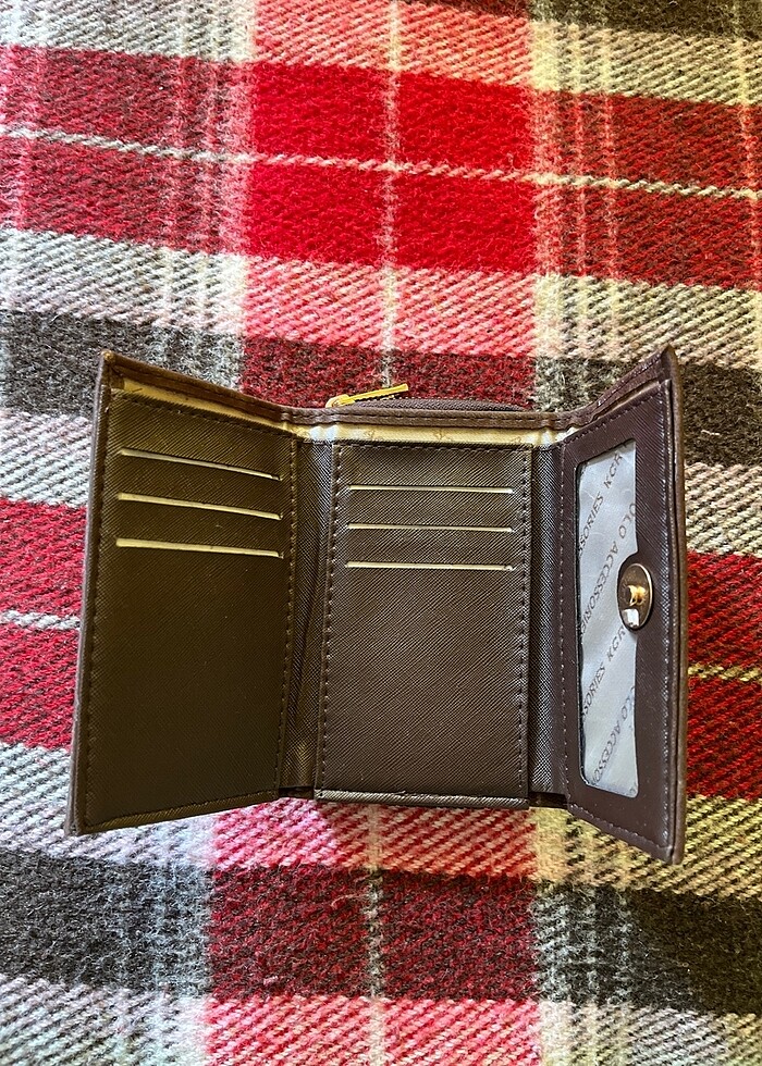 Kahverengi cüzdan - Görsel 2