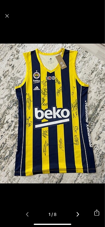 FENERBAHÇE BEKO TÜM TAKIM İMZALI