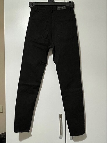 xs Beden Stradivarius siyah skinny jean