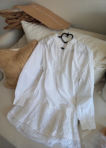 H&M Hm poplin elbise