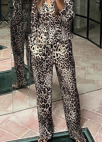 Zara leopar gömlek