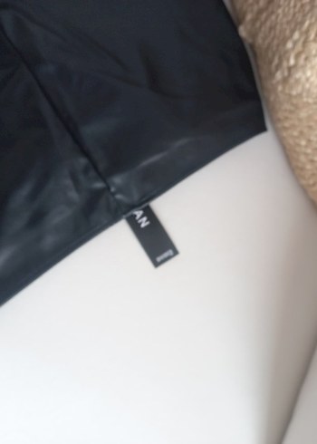 Kadın Siyah Deri Pantolon - Görsel 2