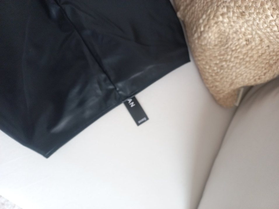 Kadın Siyah Deri Pantolon - Görsel 2