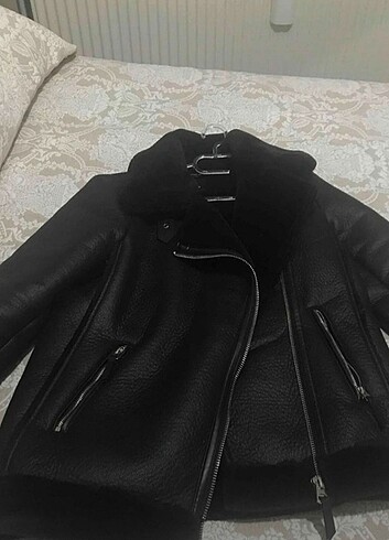 Stradivarius deri Biker mont