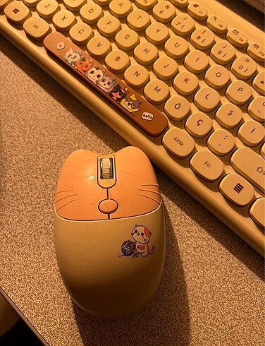 kablosuz klavye usb girişli - Görsel 3