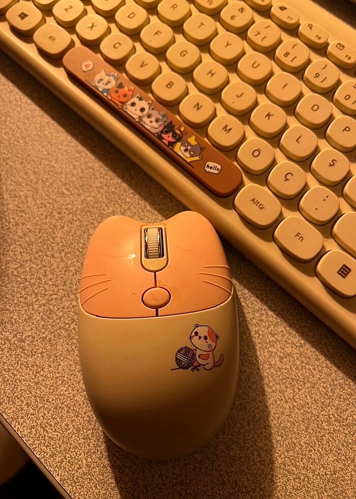 kablosuz klavye usb girişli - Görsel 3