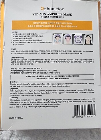 Vitamin ampule mask - Görsel 3