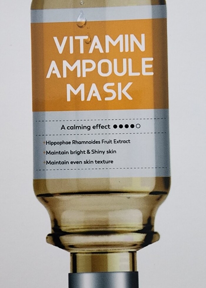 Vitamin ampule mask - Görsel 2