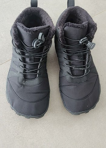 Unisex kürklü ayakkabı