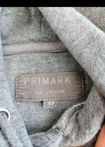 Gri Kapüşonlu Brooklyn Baskılı Sweatshirt - Görsel 6