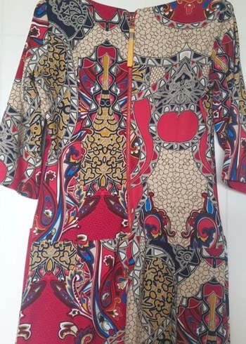 Herry renkli elbise - Görsel 2