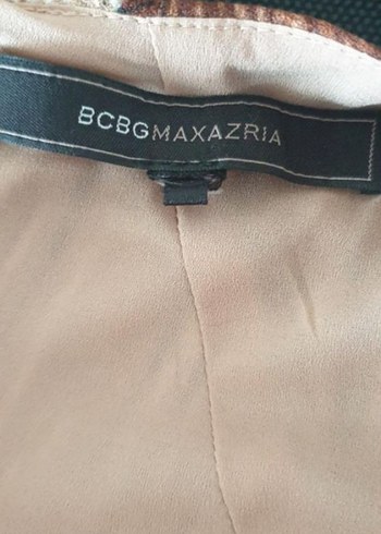 s Beden kahverengi Renk BCBG Max Azria 36beden elbise