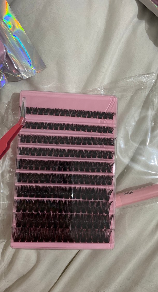 Pembe Takma Kirpik Seti - Görsel 3