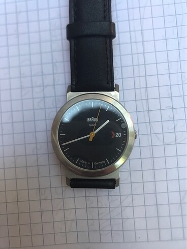 Braun Braun germany titanyum kasali deri kordon Lu bayan saati