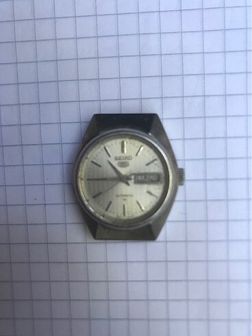 Antika orjinal Seiko5 otomatik takvimli bayan saati