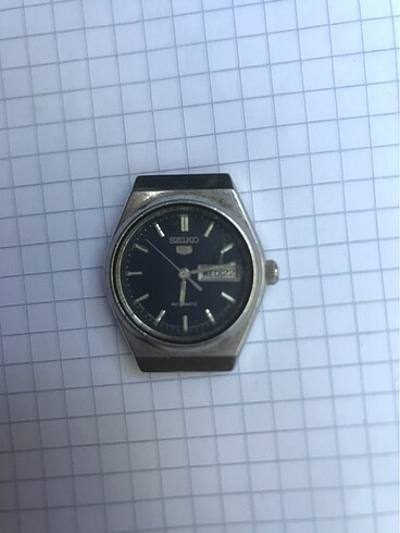 Antika Seiko5 otomatik bayan saati takvimli pil derdine son