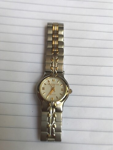  Beden Raymond pia swiss orjinal 24K altin kaplama gold orjinal pilli b