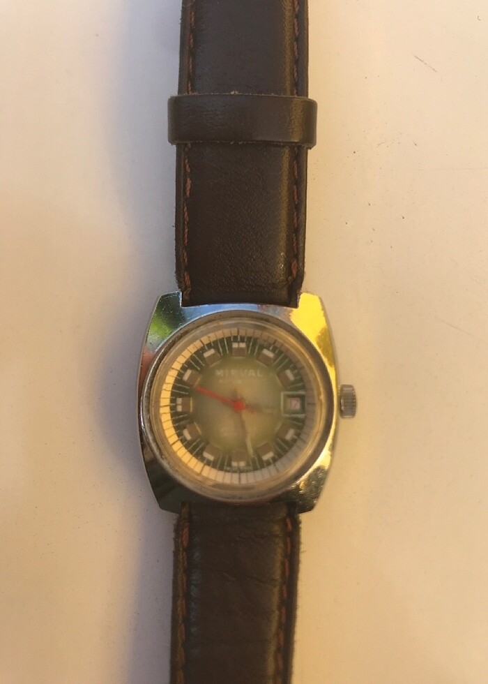Mırval otomatik antika orjinal bayan saati pil derdine son - Görsel 2