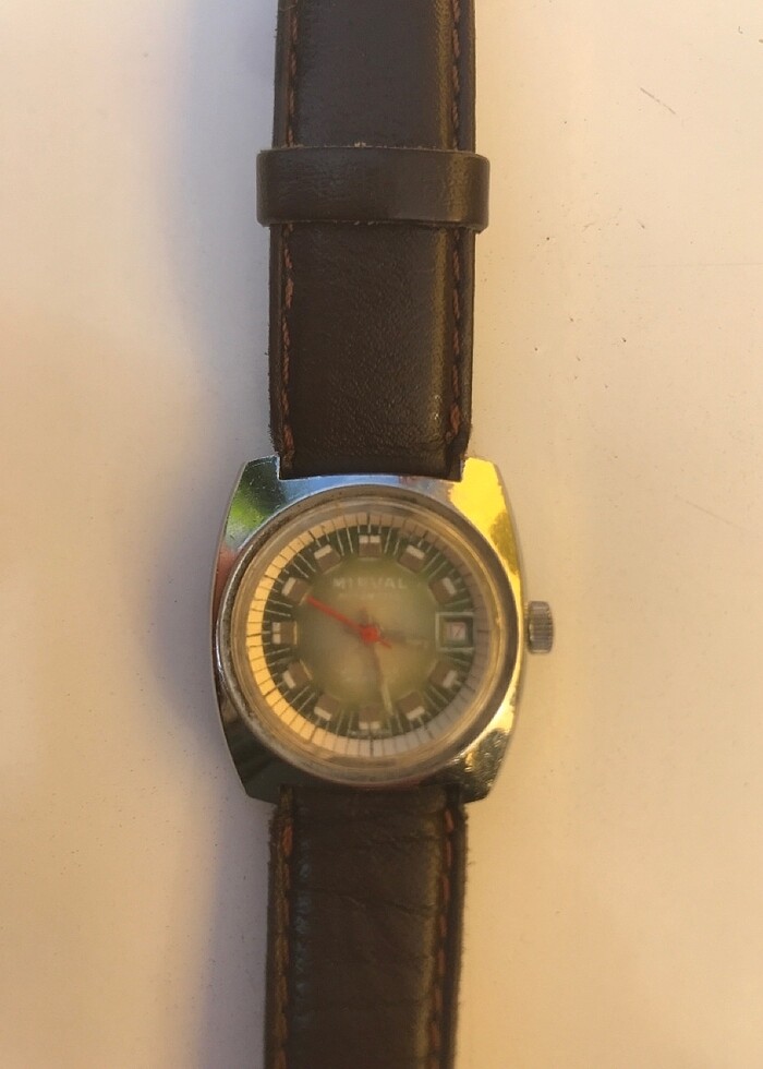 Mırval otomatik antika orjinal bayan saati pil derdine son - Görsel 3