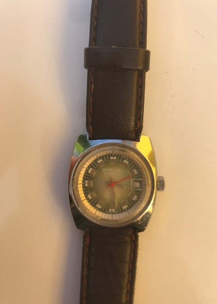 Mırval otomatik antika orjinal bayan saati pil derdine son - Görsel 5