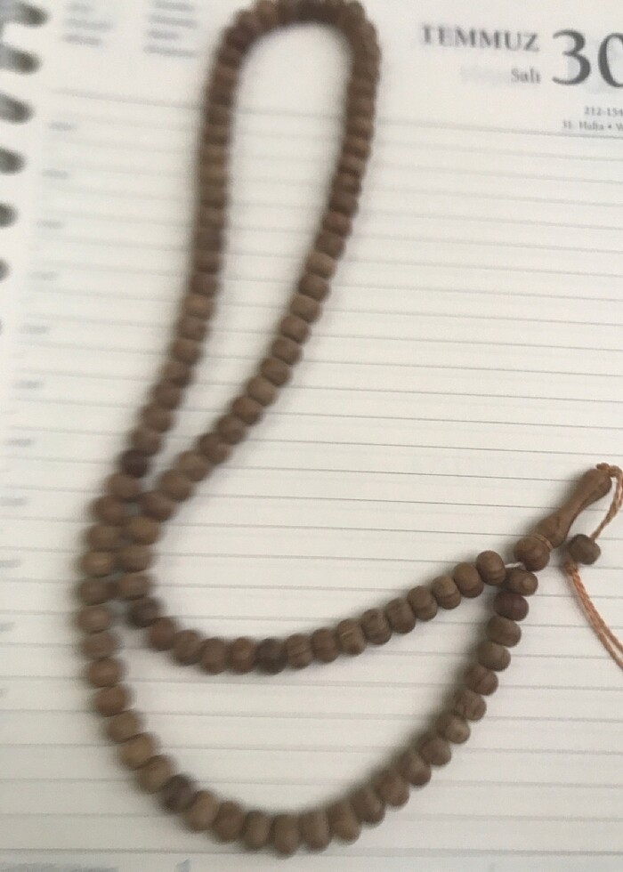 Özel iscilikli 99 luk Namaz ibadet tesbihi - Görsel 3