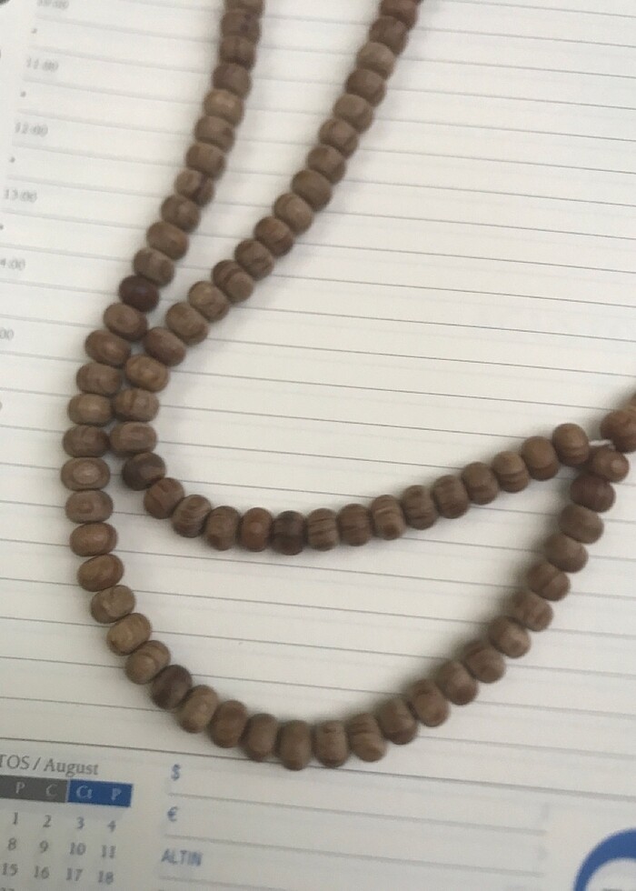 Özel iscilikli 99 luk Namaz ibadet tesbihi - Görsel 5