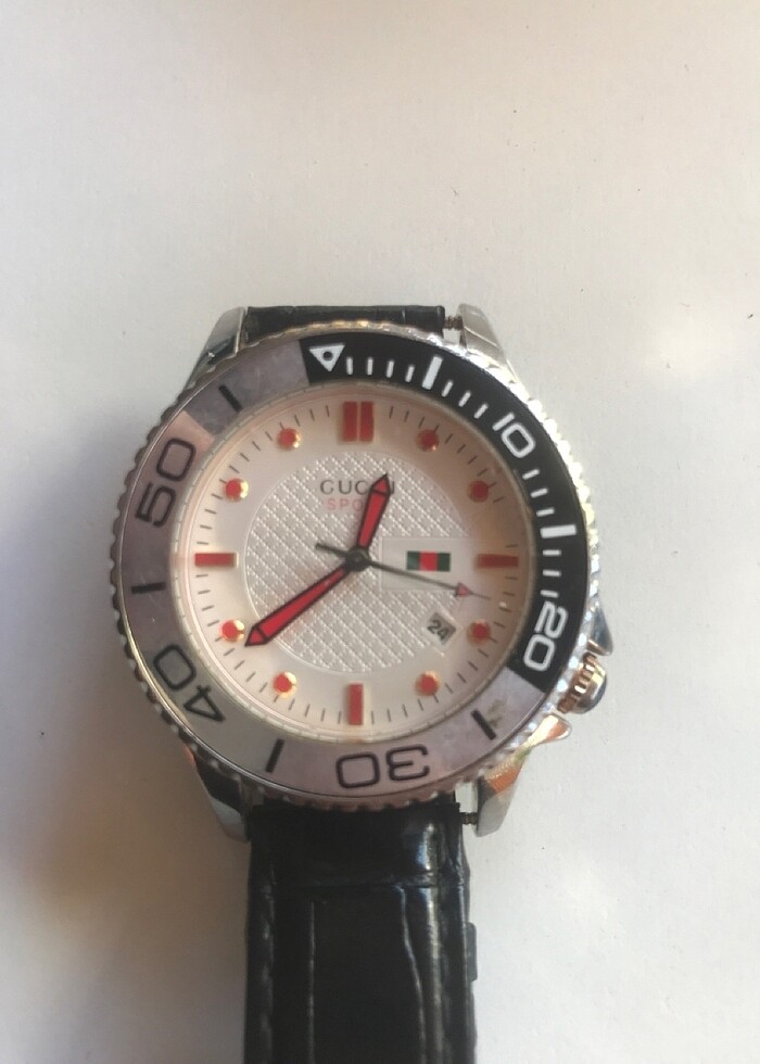 Gucci sport orjinal pilli takvimli Saat - Görsel 3