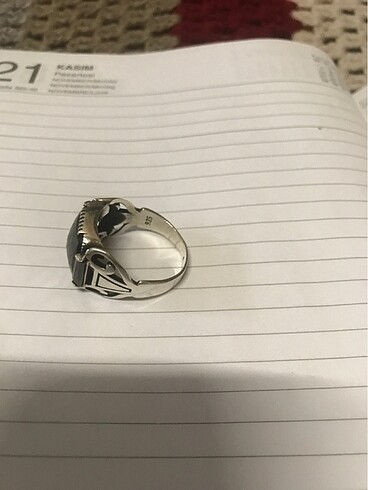 Özel tasli Gümüş Yüzük - Görsel 2