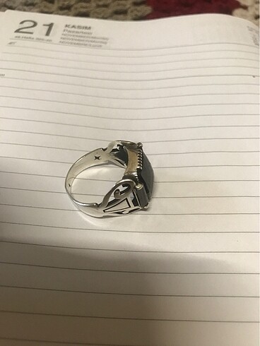 Özel tasli Gümüş Yüzük - Görsel 3