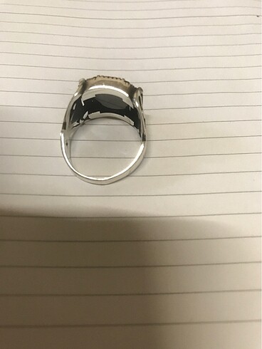 Özel tasli Gümüş Yüzük - Görsel 5