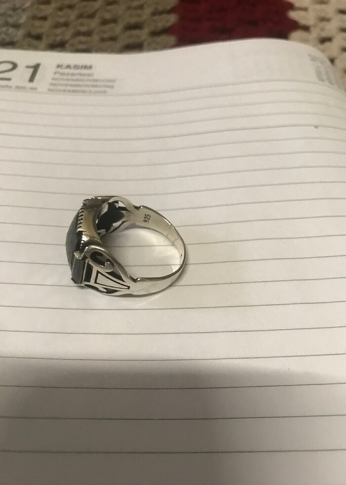 Özel tasli Gümüş Yüzük - Görsel 2