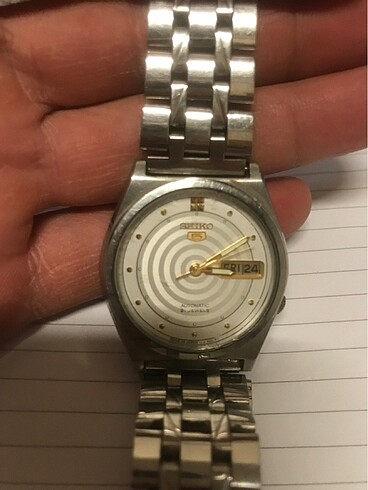 Seiko5 21 jewels otomatik Antika erkek saat - Görsel 5