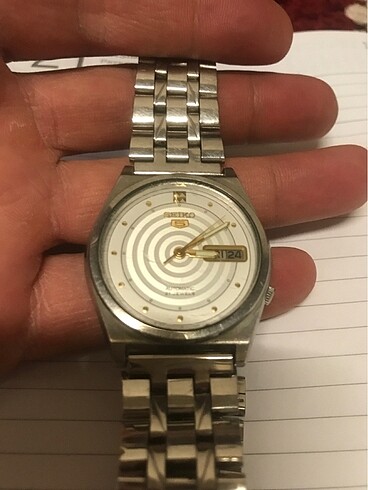 Seiko5 21 jewels otomatik Antika erkek saat - Görsel 4