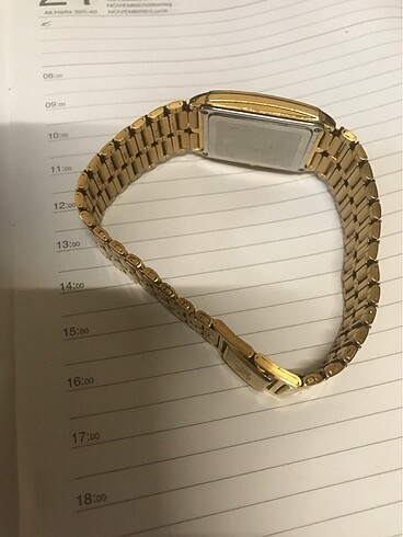 Rogadis 24K plated gold altin Kaplama sifir. Saat - Görsel 9