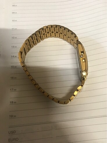 Rogadis 24K plated gold altin Kaplama sifir. Saat - Görsel 8