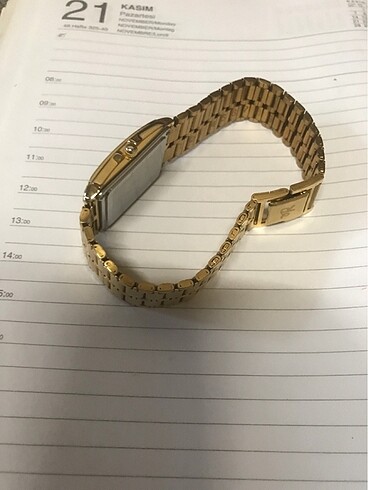 Rogadis 24K plated gold altin Kaplama sifir. Saat - Görsel 5