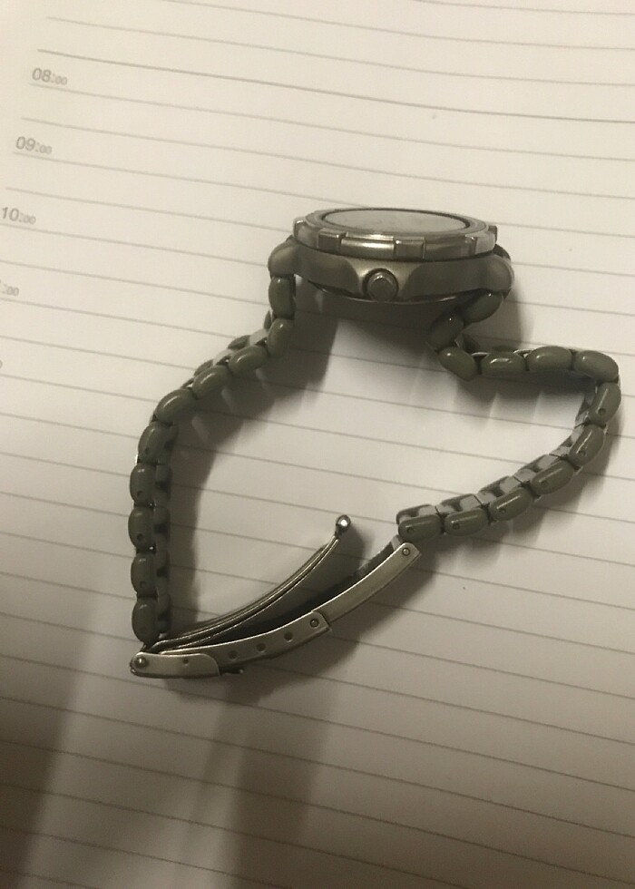 CITIZEN pilli titanyum kasali ve kordonlu pilli bayan saati - Görsel 4