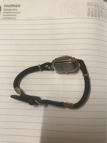 Fero 15 rubis marka kurmali Antika bayan saati - Görsel 6