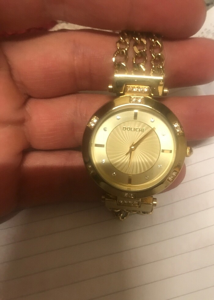 DOLICHE marka özel tasli bayan saati pilli - Görsel 5