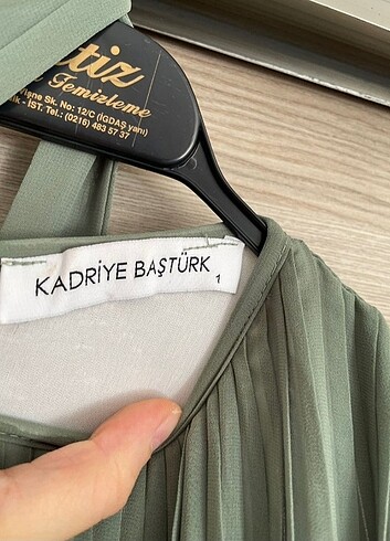 Tesettür abiye elbise kadriye baştürk