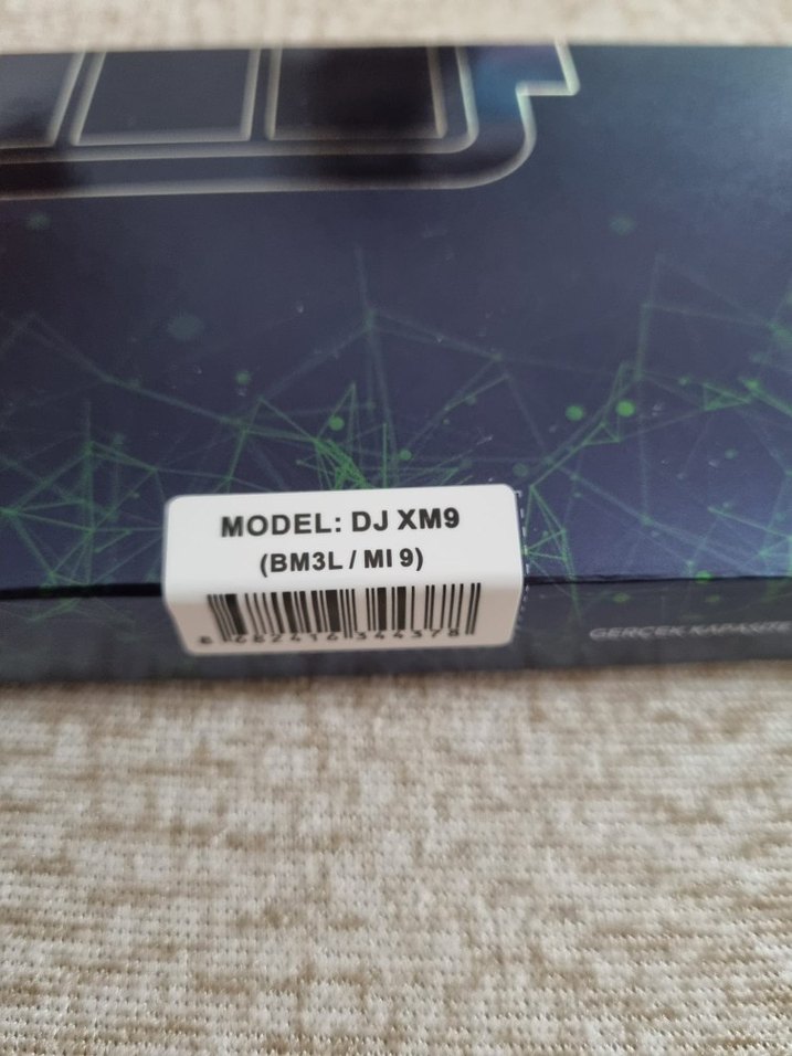 Sarı DEJI 3300mAh Li-Ion Batarya - Görsel 3