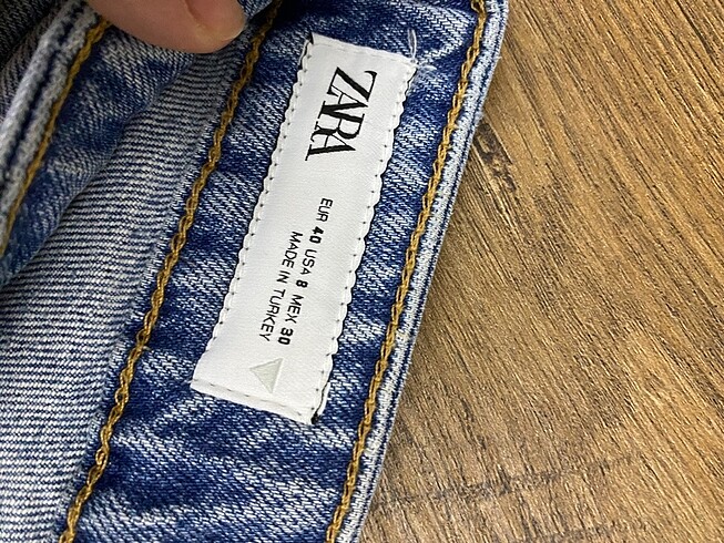s Beden mavi Renk Zara pantolon
