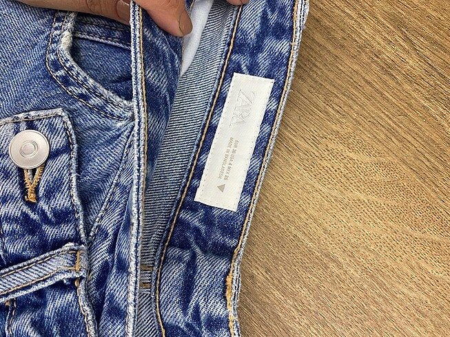 36 Beden mavi Renk Yeni zara jean