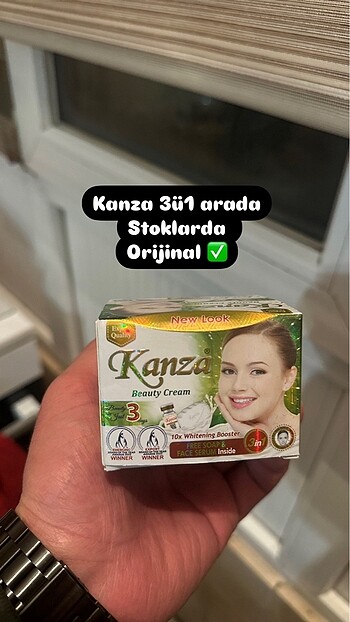 KANZA KREM SERUM SABUN ORJİNAL ÜRÜN 3Lü Set